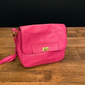 Hot Pink Fossil Crossbody Purse